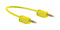 Staubli 28.0039-030-24 Test Lead PVC 2mm Stackable Banana Plug 60 VDC 10 A Yellow 300 mm