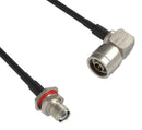 Amphenol RF 095-909-189M100 Cable RA N PLUG-RP-TNC Jack 3.3FT