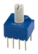 Nidec Copal Electronics SS-10-23NP-L-E Rotary Switch Through Hole 3 Position 2 Pole 36 &deg; SS-10