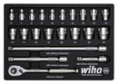 Wiha 44708 44708 Wrench Set Ratchet 23 Pieces 3/8"