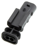 TE Connectivity 2-1703498-1 2-1703498-1 Automotive Connector Housing Mcon Plug 2 Ways AMP Series Pin Contacts