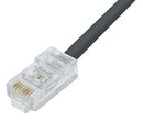 L-COM TRD695OD-225 CAT6 Outdoor Patch Cable RJ45/RJ45 Black 225.0 FT 99AC3594