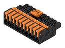 Weidmuller 2741750000 2741750000 Pluggable Terminal Block 5 mm 10 Ways 20AWG to 14AWG 2.5 mm&Acirc;&sup2; Snap In 26.8 A