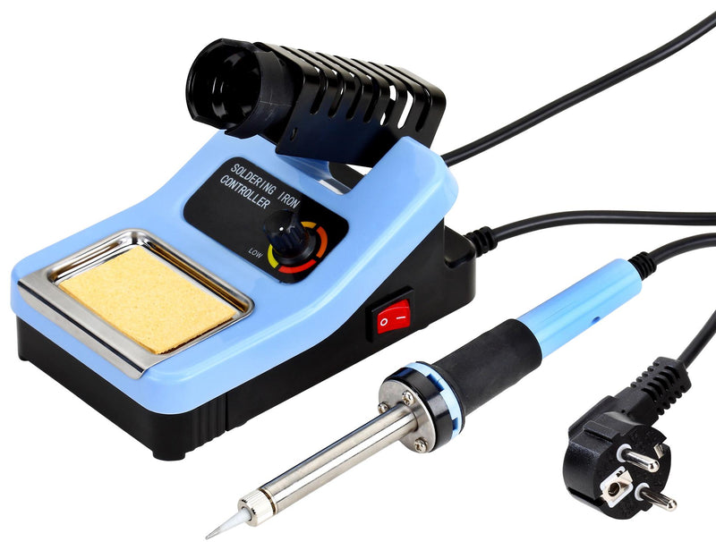 Multicomp PRO MP740841 EU Soldering Station 48W 240 Vac Holder Sponge &amp; Mini Drawer