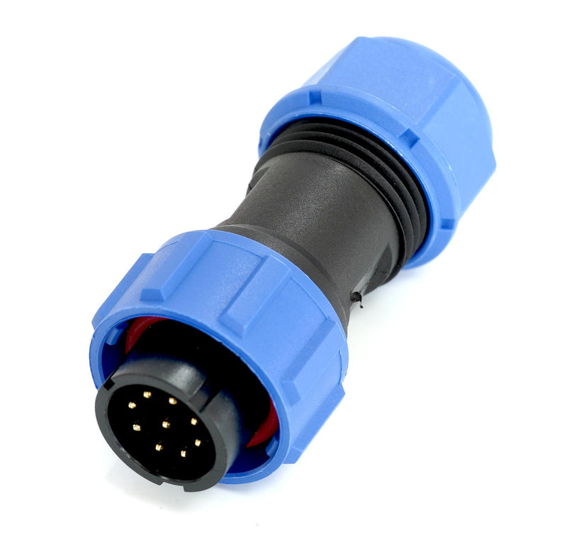 Multicomp PRO MP007621 MP007621 Circular Connector MP SY17 Cable Mount Plug 9 Contacts Solder Pin Bayonet