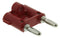 Abbatron HH Smith 1675-102 Dual Test Adapter 15A Screw RED