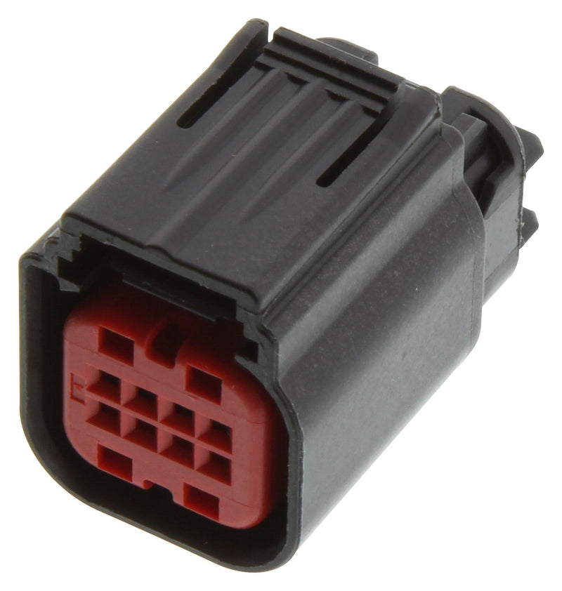 TE Connectivity 1411001-1 Automotive Connector Housing Receptacle 8 Ways AMP Socket Contacts