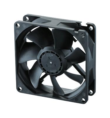 NMB Technologies 08025SA-12K-AA-D0 08025SA-12K-AA-D0 DC Axial Fan 12 V Square 80 mm 25 Ball Bearing 26.1 CFM