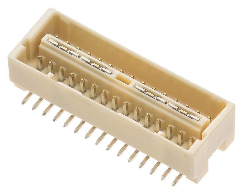 Molex 201197-0300 Wire-To-Board Connector 2 mm 30 Contacts Header Spot-On 201197 Series Surface Mount Rows