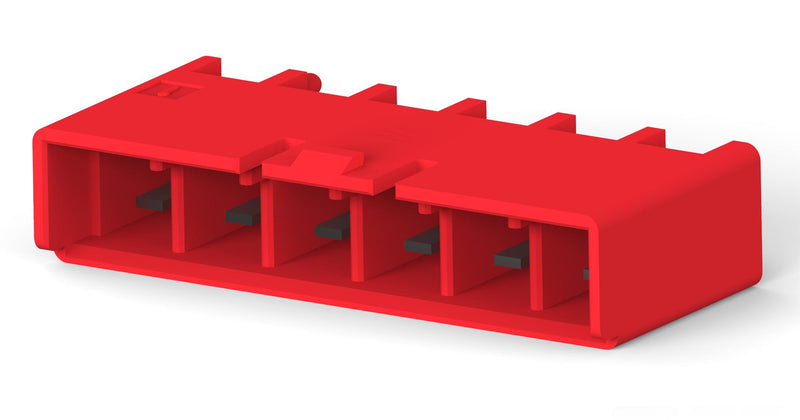 AMP - TE Connectivity 1-1376385-2 1-1376385-2 Pin Header Wire-to-Board 5 mm 1 Rows 4 Contacts Press Fit Power Key