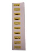 Thermindex SERIES 4M C Test Accessory 77&deg;C/93&deg;C Temperature&nbsp; Indicating&nbsp;Strip Temperature Monitors