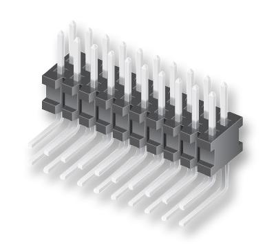 Samtec FTSH-105-04-L-D-RA FTSH-105-04-L-D-RA Pin Header Right Angle Board-to-Board Wire-to-Board 1.27 mm 2 Rows 10 Contacts