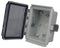 BUD Industries PTQ-11035-C PTQ-11035-C Enclosure Multipurpose PC GREY/CLEAR