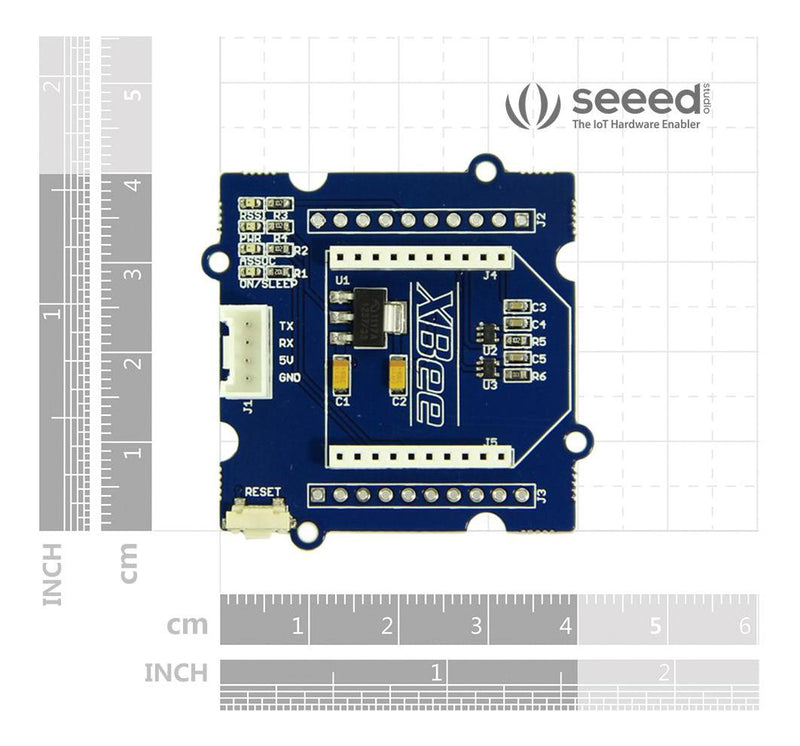 Seeed Studio 103020002 Bee Socket Board 3.3V Arduino