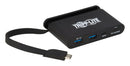 TRIPP-LITE U460-T04-2A2C-2 USB HUB W/STORE Cable 4-PORT BUS Power