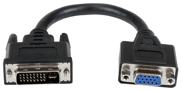 Startech DVIVGAMF8IN Connector Adapter DVI-I 29 Ways Plug VGA 8 Receptacle