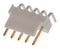 Molex 22-12-2054 Pin Header Right Angle Wire-to-Board 2.54 mm 1 Rows 5 Contacts Through Hole