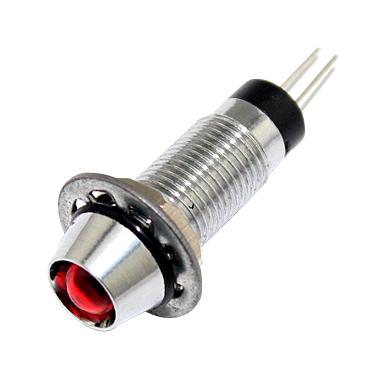 Mallory FL1M-8CJ-3-R110V LED RED 8MM NUT 110VDC STK &pound; 99AC2385