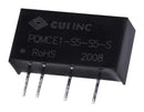 CUI PQMCE1-S5-S3-S Isolated Through Hole DC/DC Converter ITE 1:1 830 mW 1 Output 3.3 V 250 mA