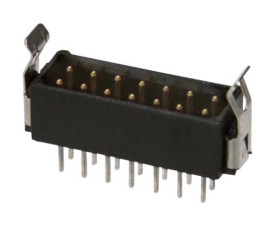 Harwin M80-8532042 Pin Header Shrouded Board-to-Board Wire-to-Board 2 mm Rows 20 Contacts Through Hole