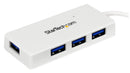 Startech ST4300MINU3W Hub USB 3.0 4 Ports 5 Gbps Bus Powered