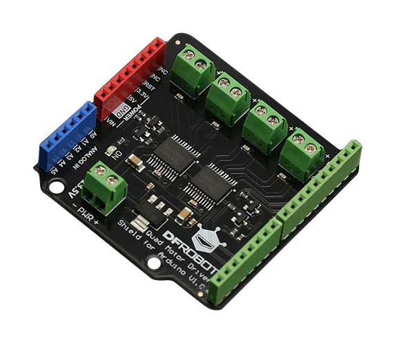 Dfrobot DRI0039 DRI0039 Expansion Board Quad DC Motor Driver Shield Arduino Development