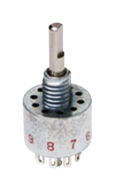 C & K Components MA04L1NZQD Rotary Switch 4 Position 1 Pole 36 &deg; 250 mA 125 V M Series