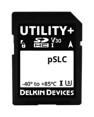 Delkin Devices SE08FQYJR-3B000-3 SE08FQYJR-3B000-3 Flash Memory Card Sdhc UHS-1 Class 10 8 GB Utility+ Pslc SD Series