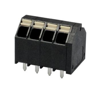 Amphenol Anytek NI043A0BH000G NI043A0BH000G Terminal Block WTB 4POS 26-16AWG TH