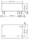 Traco Power THB 6-2423 THB 6-2423 Isolated Through Hole DC/DC Converter Medical 2:1 6 W 2 Output 15 V 200 mA