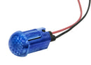 Dialight 655-2403-103F Panel Indicator Blue 12V Wire Lead