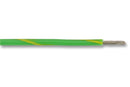 Multicomp PRO MP005393 Wire BS4808 / Def Stan 61-12 16/0.2 PVC Green Yellow 0.5 mm&sup2; 328 ft 100 m