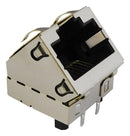 Stewart Connector SS-60300-059 10G 5G 2.5G 45 Degree Shielded Jack With EMI Fingers 08AH6602