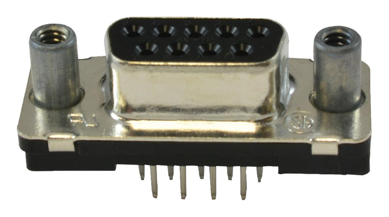 AMP - TE Connectivity 1-5747150-6 D Sub Connector Standard Receptacle Amplimite HD-20 9 Contacts DE Solder