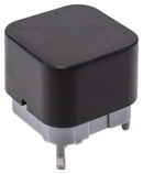 E-SWITCH PB300DTQ Pushbutton Switch PB300 Series Spdt Momentary Square Black New