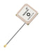 Taoglas AGGBP.SLS.25A.07.0060A AGGBP.SLS.25A.07.0060A RF Antenna Patch 1.561 GHz to 1.602 Right Hand Circular I-Pex Connector 1.67 dBi