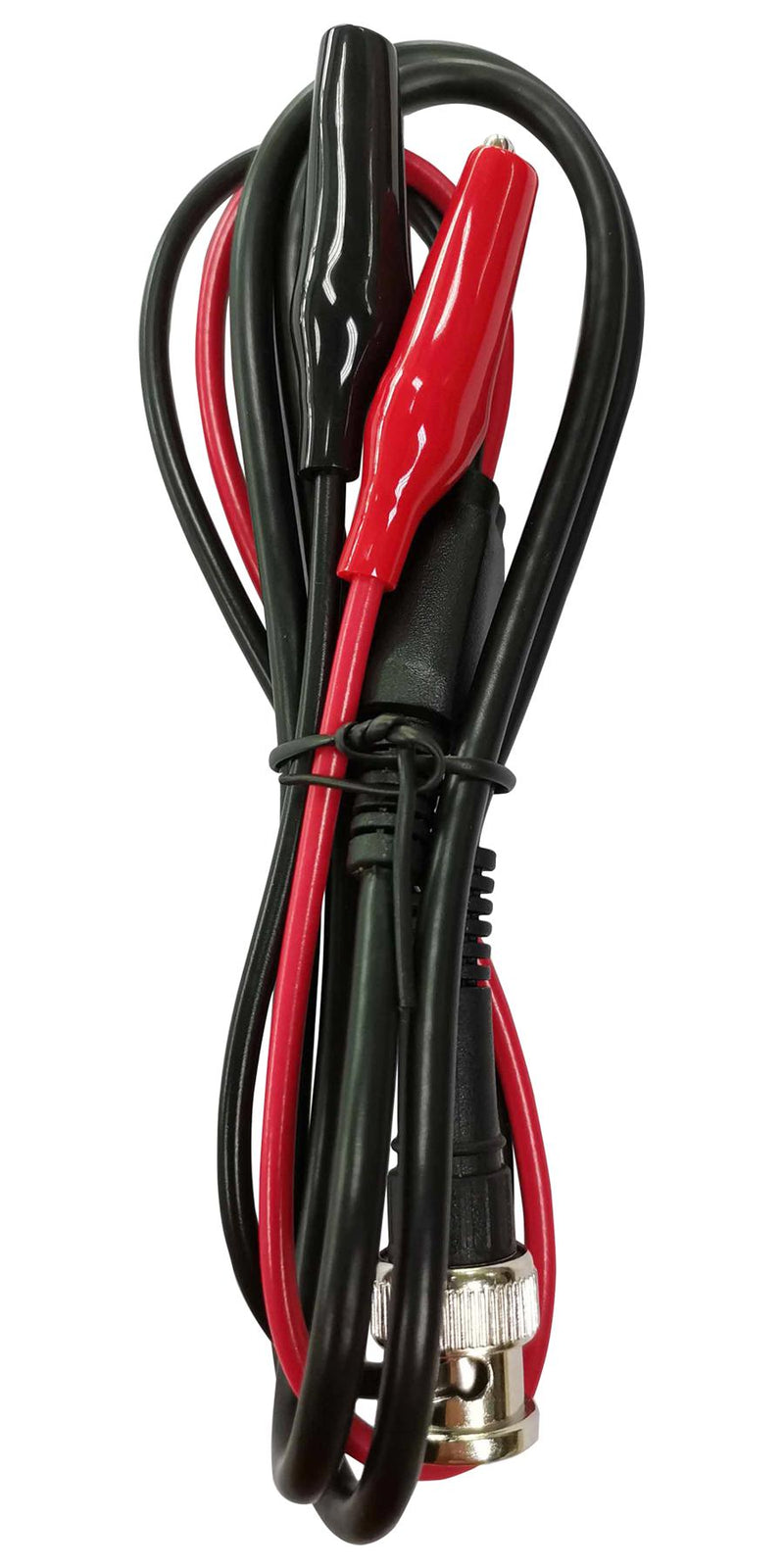 Multicomp PRO MP770285 MP770285 BNC Breakout Plug Alligator Clips x 2 39.5 " 1 m Black Red 5 A