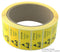MULTICOMP 055-0068 Label, ESD, Caution, Plastic, Black on Yellow, Self Adhesive, 16mm x 38mm