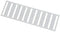 WAGO 209-701 TERMINAL BLOCK MARKER, BLANK, WHITE, 4MM