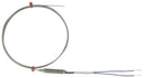 Labfacility XF-1043-FAR Thermocouple BS Mineral Insulated 3mm x 2m Probe K -40 &deg;C 1100 Nickel Chromium Iron 3 "