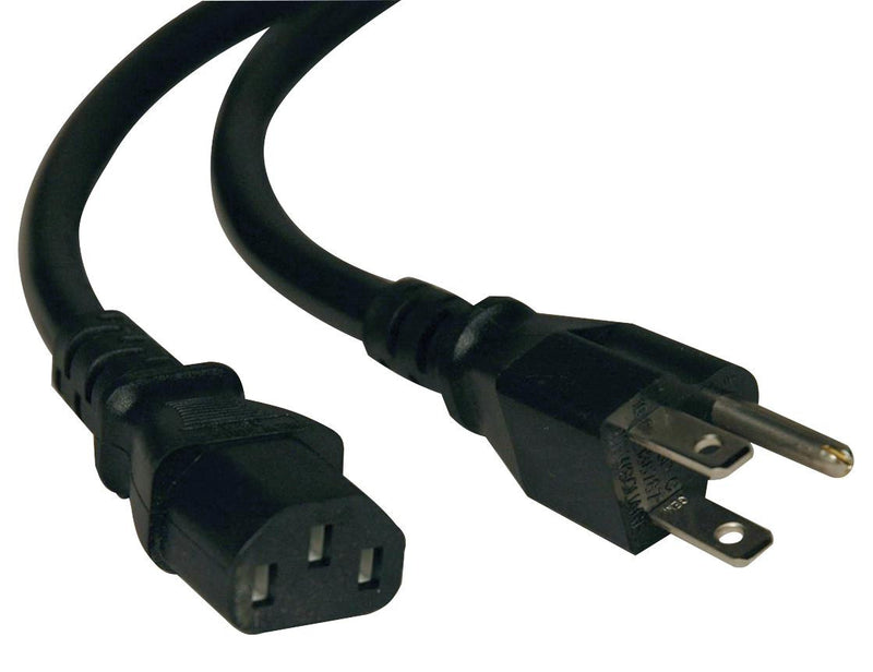 TRIPP-LITE P007-002 POWER CORD, NEMA 5-15P/IEC C13, 2FT, 15A