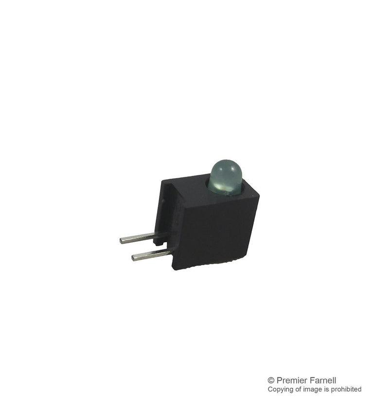 Broadcom HLMP-1790-A00A2 HLMP-1790-A00A2 LED Green Through Hole T-1 (3mm) 2 mA 1.9 V 569 nm