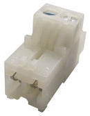 Lumberg 3611 02 K01 Rectangular Connector Rast 5 2 Contacts Receptacle mm Screw 1 Row