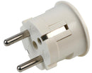 PRO Elec 2029/WS Power Entry Connector Schuko 16 A White Nylon (Polyamide) Body 250 V