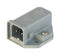 Hirschmann STASAP 200 Rectangular Power Connector Grey 2 Contacts ST Series Panel Mount Screw Plug