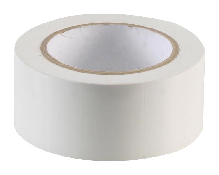 Multicomp PRO MP002155 Electrical Insulation Tape PVC (Polyvinyl Chloride) White 50 mm x 33 m