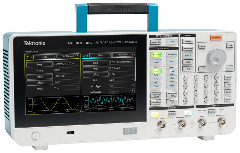 Tektronix AFG31252 Signal Generator ARB/Function 250 MHz 2 Channel AFG31000 Series