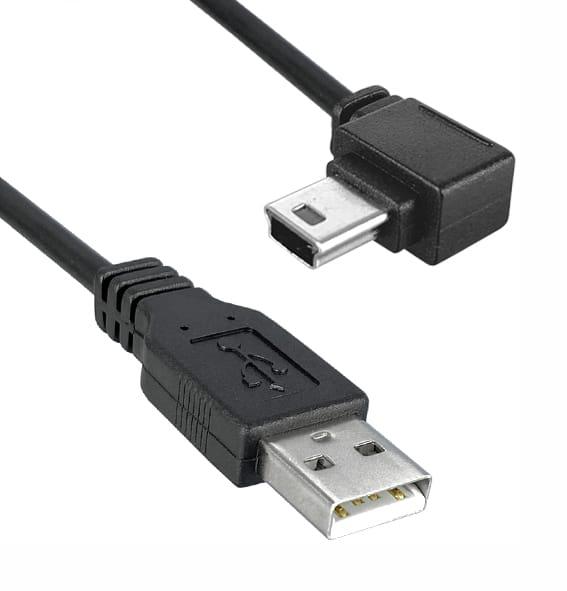 Qualtek Electronics 3021094-03 3021094-03 USB Cable 2.0 A-MINI B Plug 3FT