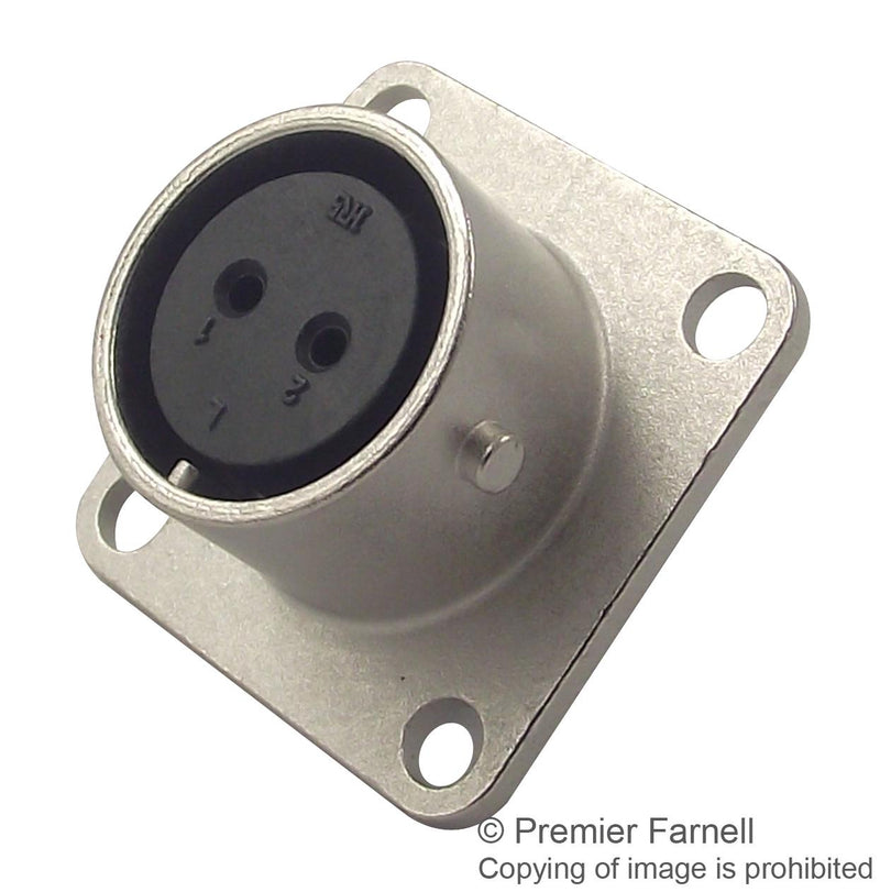 HIROSE(HRS) RM12BRB-6S(81) Circular Connector RM Series Flange Mount Receptacle 6 Contacts Solder Socket Bayonet