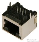 AMP - TE Connectivity 1-406541-5 1-406541-5 Modular Connector RJ45 Jack 1 x (Port) 8P8C Cat5 Through Hole Mount